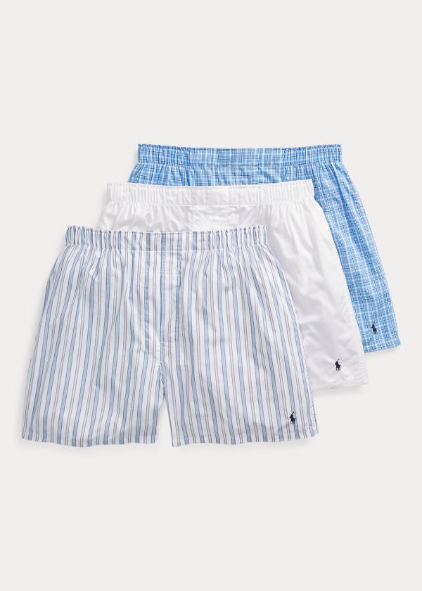 Men's Polo Ralph Lauren Classic Fit 3-Pack Boxers | 129367OUP